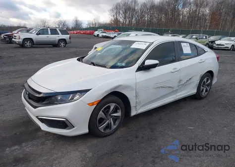 2020 Honda Civic Lx из США, поврежденный, VIN 2HGFC2F61LH560877